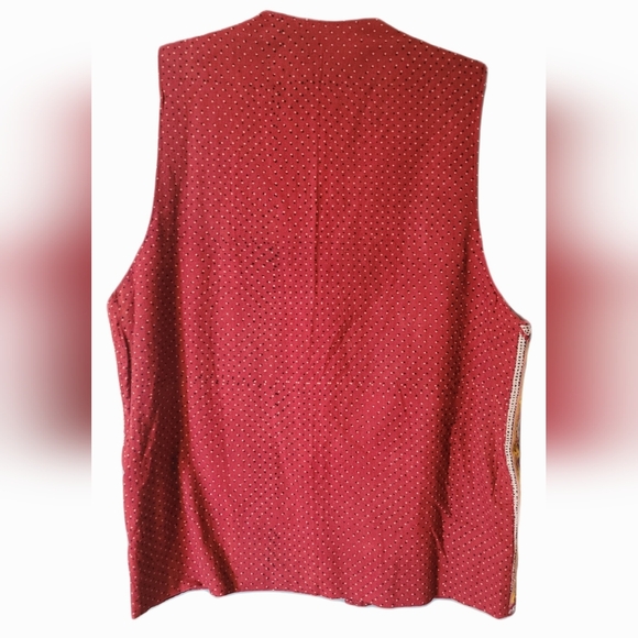 Rabari Banjara Kutchi Traditional Handmade Embroidered Mirrored Unisex  Vest - Picture 2 of 5